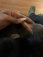 Extensiones de pelo humano Remy para mujeres negras, accesorio Invisible con cierre Frontal de malla HD, 5x5, encaje de encaje predespuntado