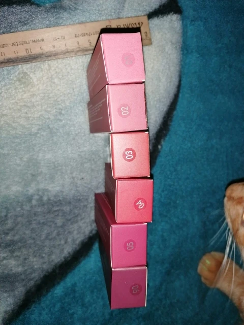 6 st Märke matt läppstiftset 6 färger långvarig sexig röd rosa sammet naken läppstift Fin present till flickor Kvinnor Makeup Kit