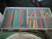 Kit de tubos termorretráctiles de aislamiento de poliolefina, surtido de encogimiento de calor, Cable de alambre, 164 Uds., 328 Uds.