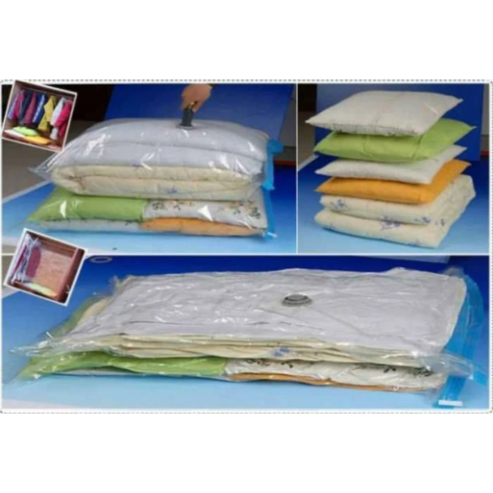 

Vacuum Storage Bag Vacuum Bag All Space Use Storage Bag 2 Pieces Collector Organizer Products Save Space Free Shipping Gift
