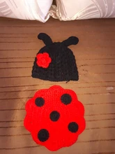 Ropa de bebé recién nacido bonito, punto de insectos, Crochet, disfraz para foto, accesorios de fotografía, ropa de bebé