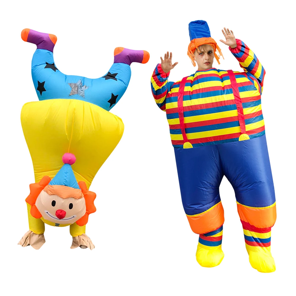 Confronteren Gooey Mevrouw Party Time Volwassen Clown Opblaasbare Kleding Voor Halloween Cosplay  Kostuums Clowns Grappige Suits Carnaval Rollenspel Clown Kostuum| | -  AliExpress