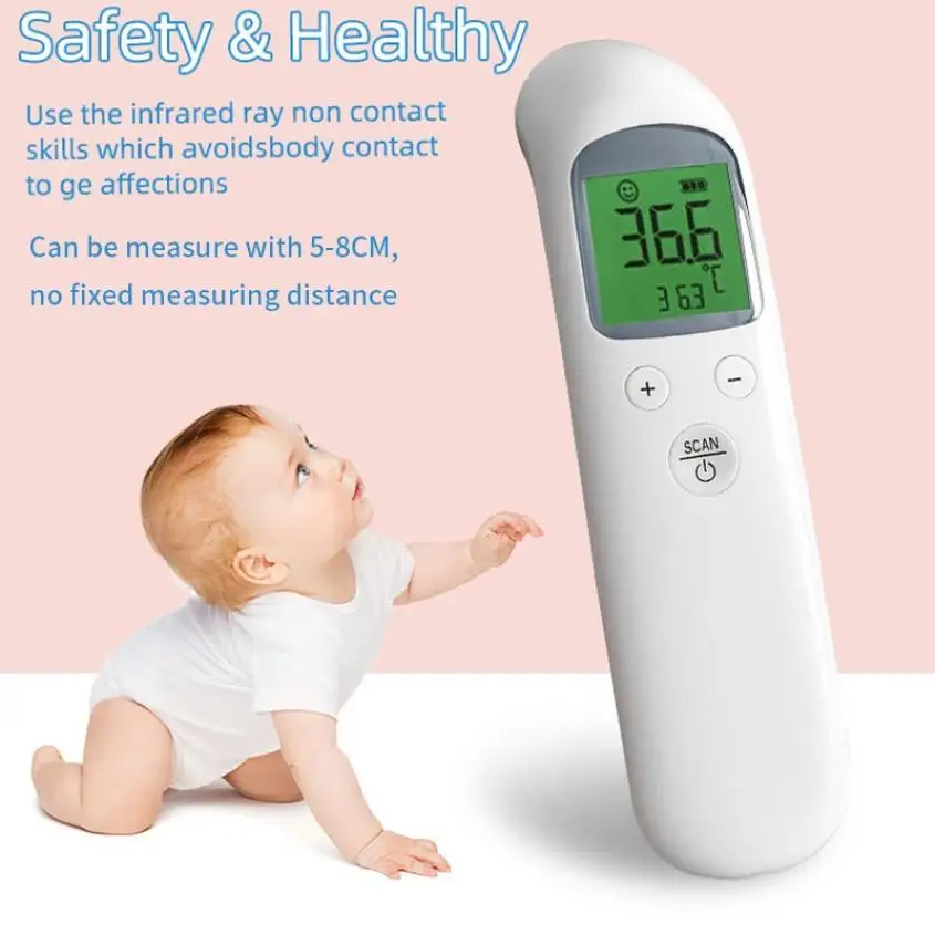 

Multifunctional Non-contact Body Forehead Electronic Digital Infrared Thermometer High-precision Measurement Temperature Sensor