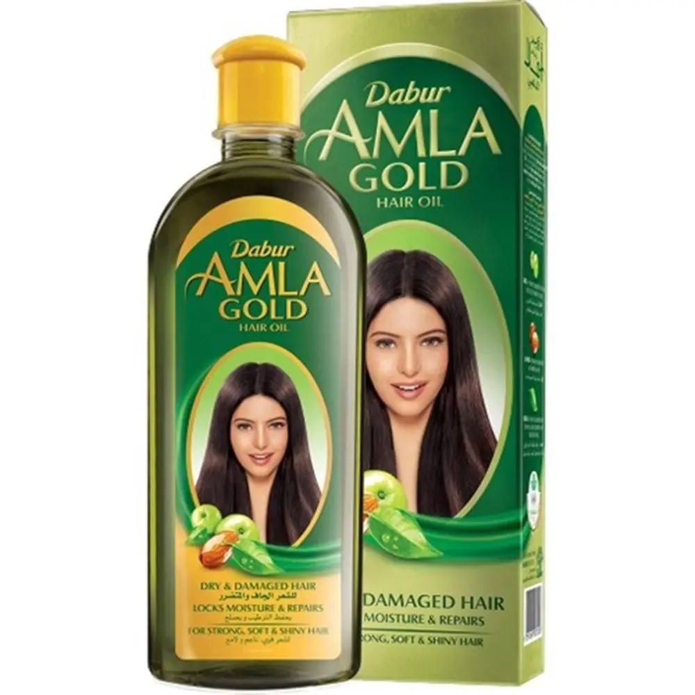 Dabur Amla Gold Gooseberry Hair Growth Care Oil 200 ML Strong Rapid Nourishing Prevent Loss Natural Original Vitamin E | Красота и