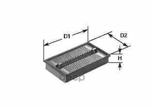 Фильтр Воздушный Chrysler: Voyager I 84-01, Plymouth: Voyager 95-01 Clean filters арт. MA3021