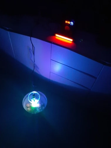 USB Water Pump Ultra-quiet with Power Cord Waterproof Fountain with 12 LED Light for Garden Water Pump Aquarium Fountain фонтан photo review