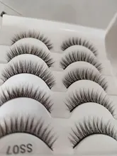 SEXYSHEEP-pestañas postizas de visón 3D, 5 pares, gruesas, naturales, hechas a mano, suaves, maquillaje, extensión de pestañas