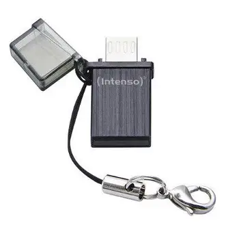 

Intense Mini Mobile Line, 8Gb 8Gb Usb 2.0 Type A Black PC computer Pendrive
