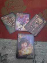 Cartas de Tarot oráculo, cartas de Tarot Oracle Glided Reverie lenorand, edición expandida, juegos de mesa, cartas de Palying para fiesta, 47 Uds.