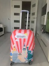 Funda protectora para maleta, accesorios de viaje más gruesos, funda antipolvo para equipaje elástico, aplicable a maleta de 18 -32