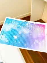 Kalimba-Escala de 17 teclas, pegatinas de percusión, accesorios para Kit de instrumentos musicales para principiantes