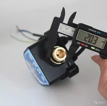 Interruptor de Control de Presión WPC-10 Digital, Pantalla Digital WPC 10 Electrónico Regulador de Presión para la Bomba de Agua Con G1/2 adaptador