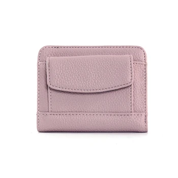 

Wallet ladies fold in half purse thin purse mini purse COINS simple and easy to use compact slim card insert into change purse