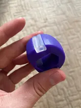 1pc masetero mandíbula pelota de ejercicio de la boca de la mandíbula ejercitador de músculo de juguete masticar morder interruptor formación Estiramiento facial muscular Fitness