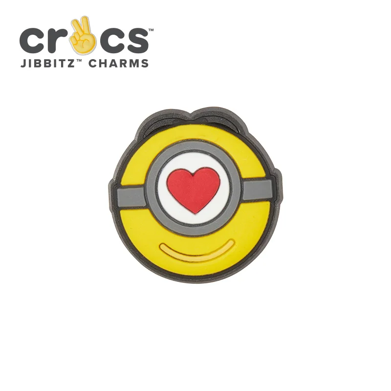 Crocs Jibbitz minions Stuart Love icon jibits for clogs crocs decoration shoe accessories clips charms crocse croc jibz icons | Обувь