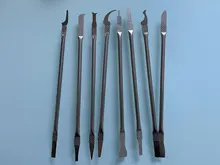 8-en-1 del teléfono móvil de la tableta portátil Chip LCD CPU separación pegamento cuchillo de extracción de herramienta de eliminación de Kits de reparación de pegamento cuchillo de extracción