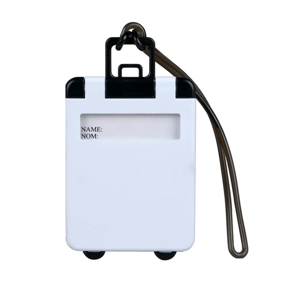 

Nectar Black Luggage Tag, Suitcase Tag, Simple Design, Durable Belt, Durable PVC Material, luggage Accessory, Unisex