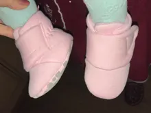 Zapatos medias para bebé recién nacido, botines para primeros pasos, de algodón, cómodos, suaves, antideslizantes, cálidos, para cuna