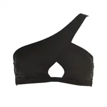 Trendyol Ct-Out детализированный Топ бикини на одно плечо TBESS20BU0201