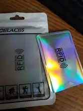 Wallet Reader-Lock Card-Holder Passport-Protector Id-Bank Id-Cards Blocking Anti-Rfid