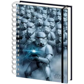 

Star Wars Stormtroopers 3d Cover (copybook spiral A5)PYRAMID4.69