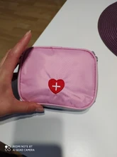 Estuche para botiquín de primeros auxilios al aire libre, bolsa médica Rosa portátil para viaje, Camping y Casa, bolsas de almacenamiento de pastillas, Kits de supervivencia de emergencia