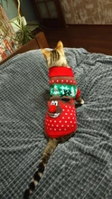 Dog Sweater Coat Clothing Cat-Costume Pet Christmas Halloween for Small Deer Warm