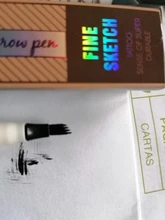 LEKOFO flor 6 colores Microblading ceja del tatuaje pluma 4 tenedores 3D tinte Natural larga duración impermeable marrón punta ojo lápiz de cejas