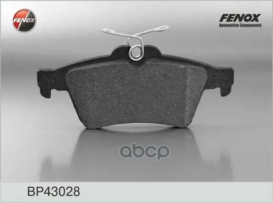 Колодки Задние Ford Focus Ii, Mazda 3/ 5, Citroen C5 08-, Opel Vectra C Bp43028 FENOX арт. BP43028