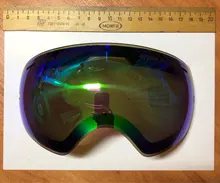 COPOZZ-Gafas de esquí de doble capa para hombre y mujer, máscara de esquí grande antiniebla, UV400, gafas de Snowboard, GOG-201 Pro