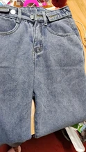 Pantalones vaqueros de cintura alta para mujer, ropa vaquera de pierna ancha, Jeans azules, calidad Vintage, Pantalones rectos de moda, además de terciopelo grueso, 2020
