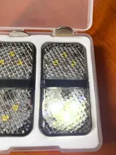 Baseus-luz de advertencia de puerta de coche, luces Flash anticolisión, señal magnética inalámbrica, 6 LED, 2 uds.