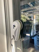 Panadiod-Robot limpiacristales inteligente, limpiador de ventanas con succión potente, anticaídas, Control remoto