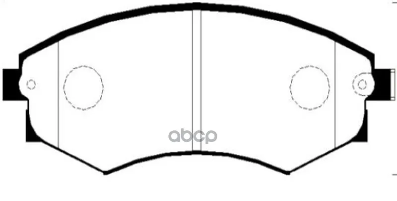 Колодки Тормозные Дисковые Передние Nissan Primera 1.6i 16v/2.0d 90-98, Hyundai Sonata 1.8-2.4 88-93 Ckkh-3 Ctr арт. CKKH-3