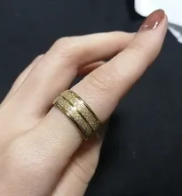 DOTIFI-anillos de acero inoxidable 316L para mujer, Color dorado/plateado, sortija de compromiso, joyería de boda