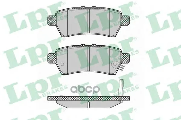 Колодки Тормозные Nissan Pathfinder 05-/Navara 05- Задние Lpr 05p1377 Lpr арт. 05P1377