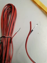 Electric-Cable Light Speaker Led-Strip Copper-Wire Solar-Panel UL2468 for Fan 2-Pin 26/24/22-/..