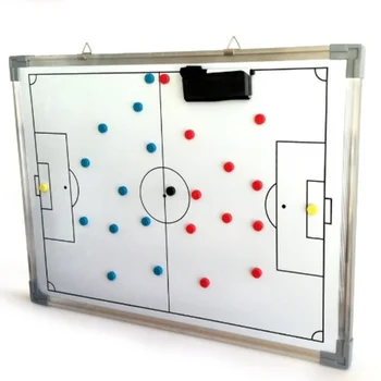 

Tactical board for football magnetic marker. Size: 60x45 cm.