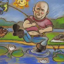 Портрет шарж по фото эксклюзивный