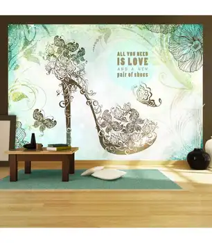 

Mural-All you need is. A new pair of shoes