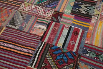 

200x300 Cm Multicolor Handmade Rugs Patchwork Rug-7x10 Ft