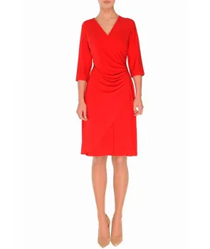 

Dress The Muse®Kreuzer smooth elegant short dresses for stepping out be night to go to an event Red color