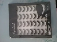 HBZGTLAD 2-20 pares 3D de visón pestañas falsas hecho a mano Wispy largo esponjosa pestañas falsas de ojos Natural extensión Kit de maquillaje Cilios