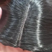 NNZES-peluca recta con corte Bob para mujeres negras, pelo sintético, parte media, resistente al calor, pelo Natural, 14 pulgadas