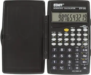 

Staff stf-245 Engineering Calculator, compact (120x70mm), 128 functions, 10 digits