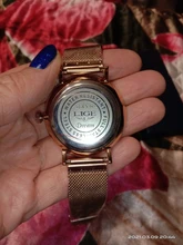 LIGE-Reloj de pulsera de acero inoxidable para Mujer, accesorio de lujo, resistente al agua, informal, de cuarzo