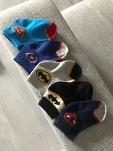 5pairs/lot Kids Socks Childrens socks Mesh Spring AutumnSuperhero Cotton Socks Socks