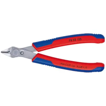 

PLIER DIAGONAL CUTTING 125MMELECTRICOT DUAL COMPONENT HANDLE KNIPEX