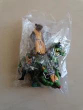 6 unids/bolsa encantador Mini tortugas acciones figura de dibujos animados Tartaruga Ninjas de juguete para niños muñeca de Anime figura regalos de cumpleaños