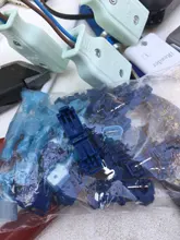 Snap Splice Cable-Connectors Lock Wire-Terminal Crimp-Wire Quick-Electrical 50pcs Waterproof